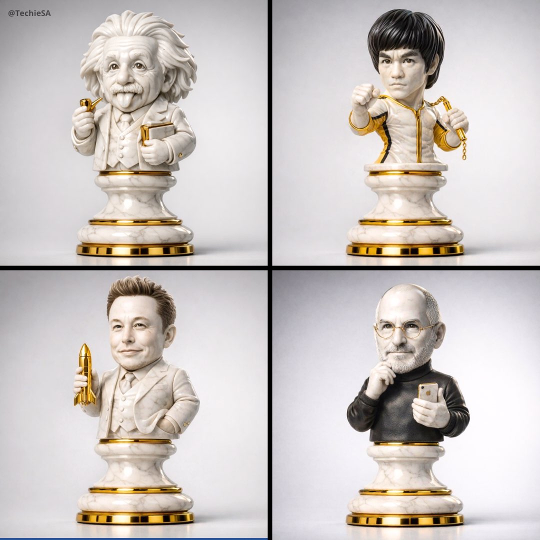 A hyper-detailed 3D render of a collectible chess piece designed as [ICON]. The figure is sculpted …