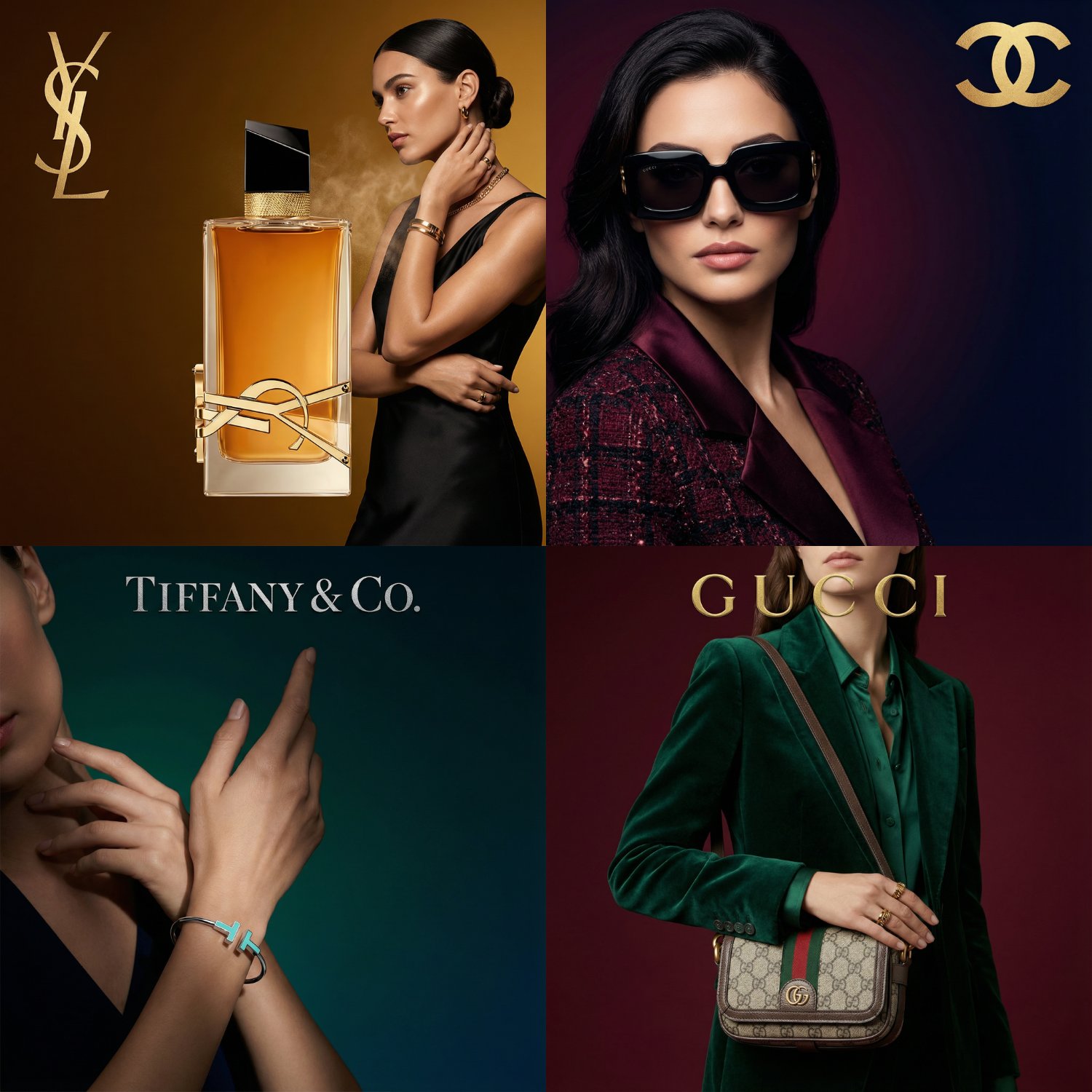 [upload luxury product photo] BRAND NAME: [Put the brand name here] Create ONE luxury editorial pos…