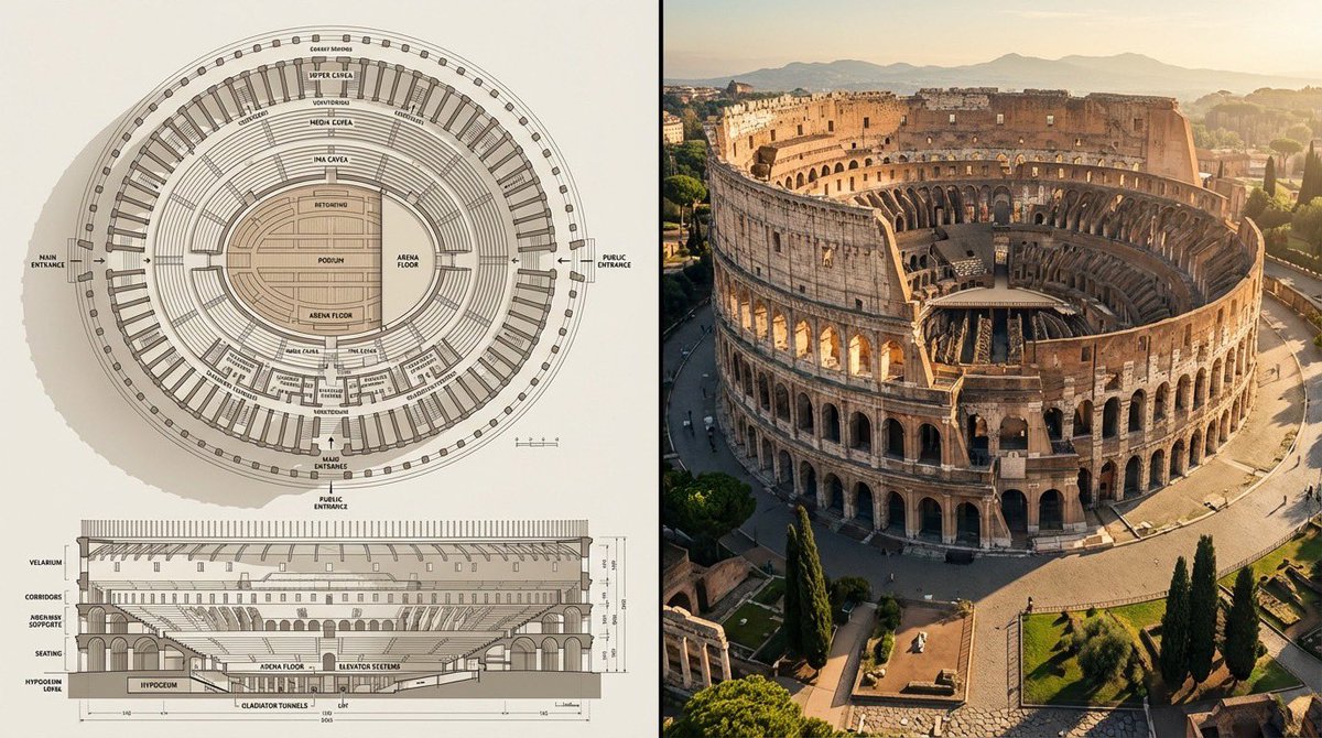 Split composition image, left and right halves clearly divided in 16:9 widescreen format.