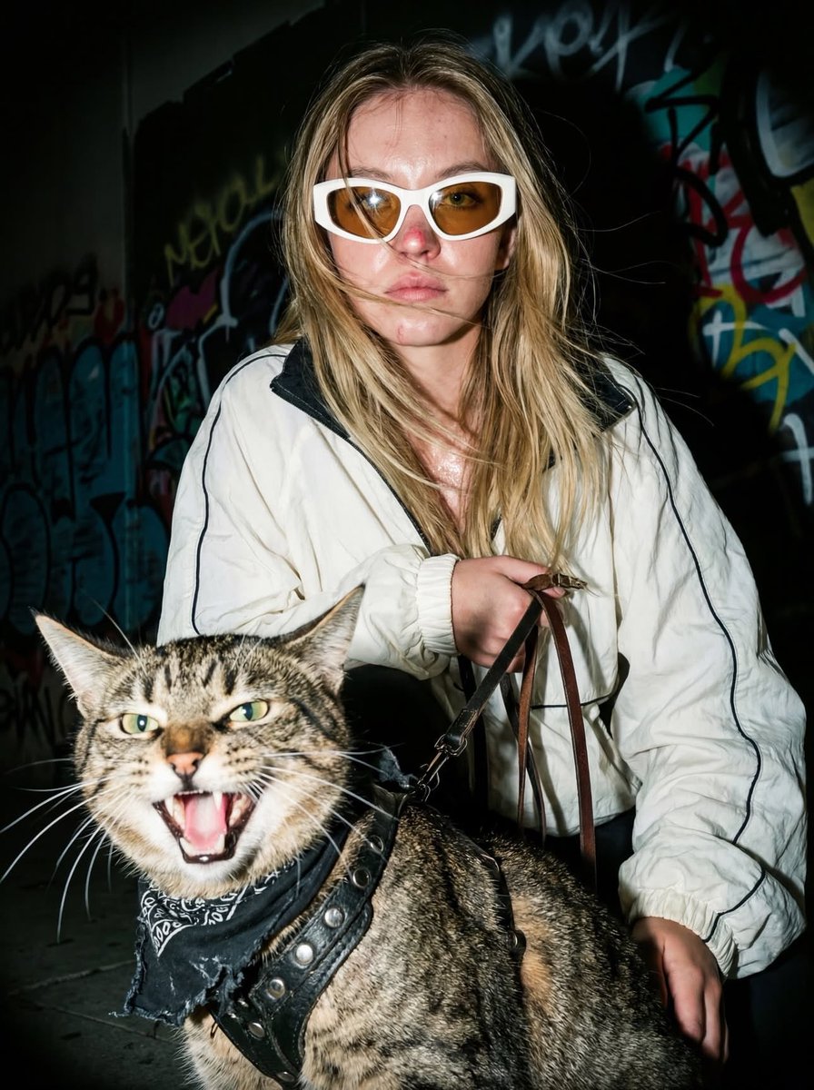{ "image_prompt_data": { "subjects": { "human": { "appearance": "Young woman with long, tousled blo…