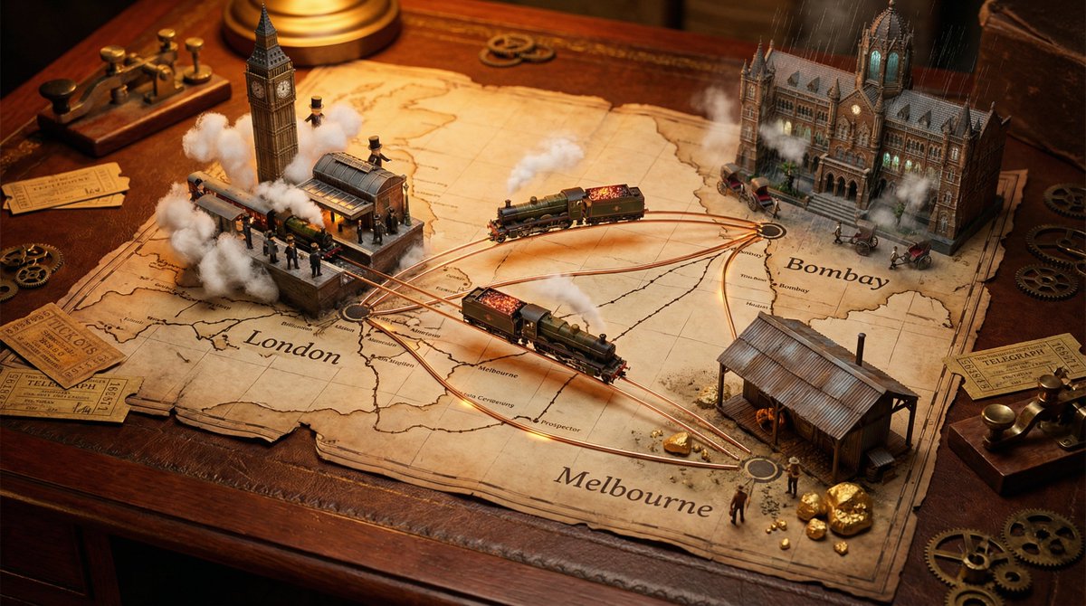 A weathered {MAP_TYPE} map spread across {SURFACE}, bursting with photorealistic miniature worlds e…