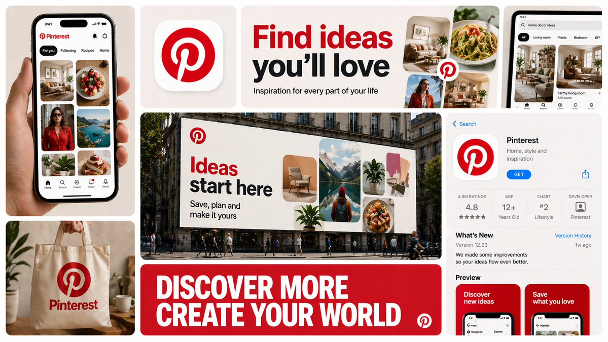 Create a 16:9 horizontal bento-grid brand collage for [BRAND NAME] in a polished contemporary campa…