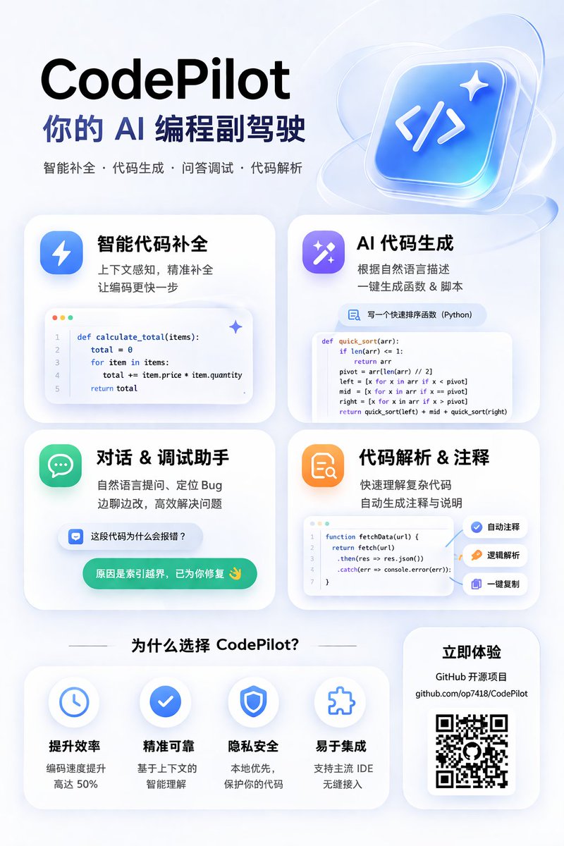 AI Coding Assistant Promo Infographic