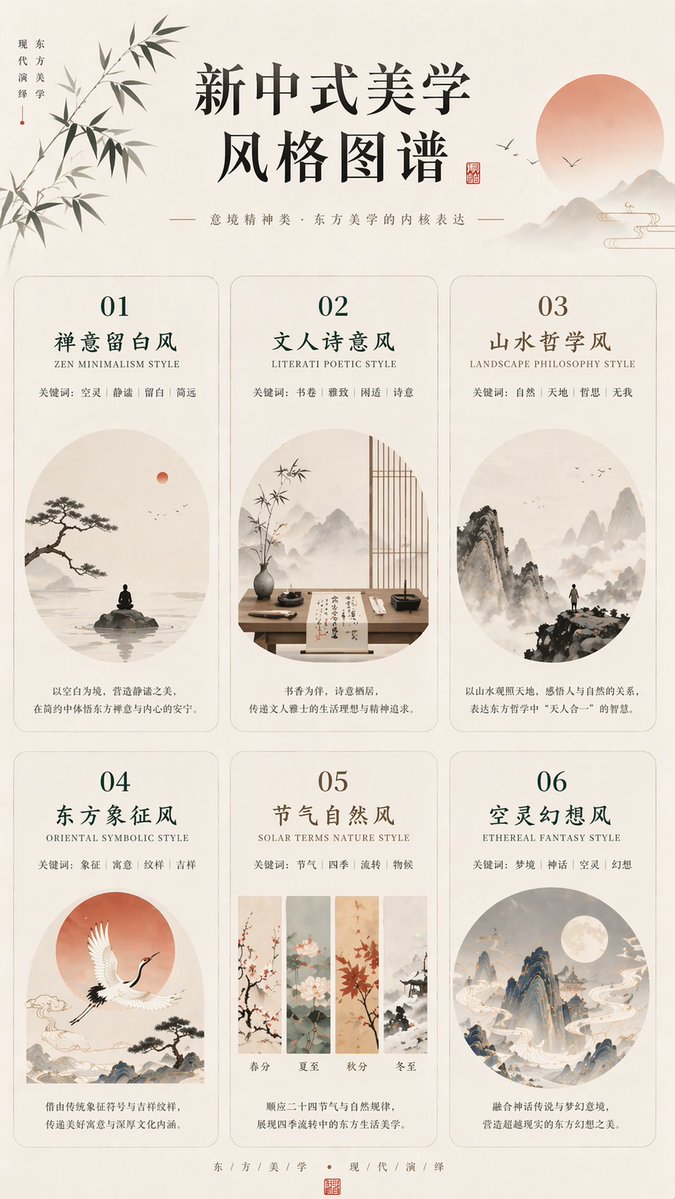 New Chinese Aesthetics Style Atlas