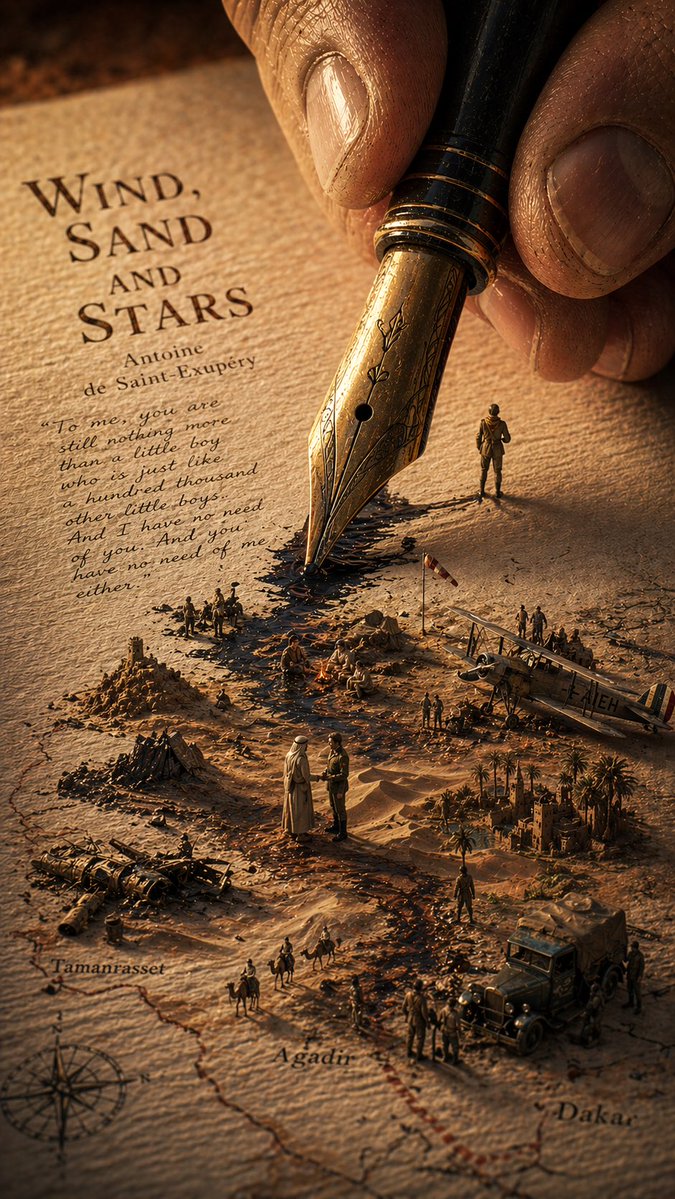 Surreal Wind, Sand and Stars Book World
