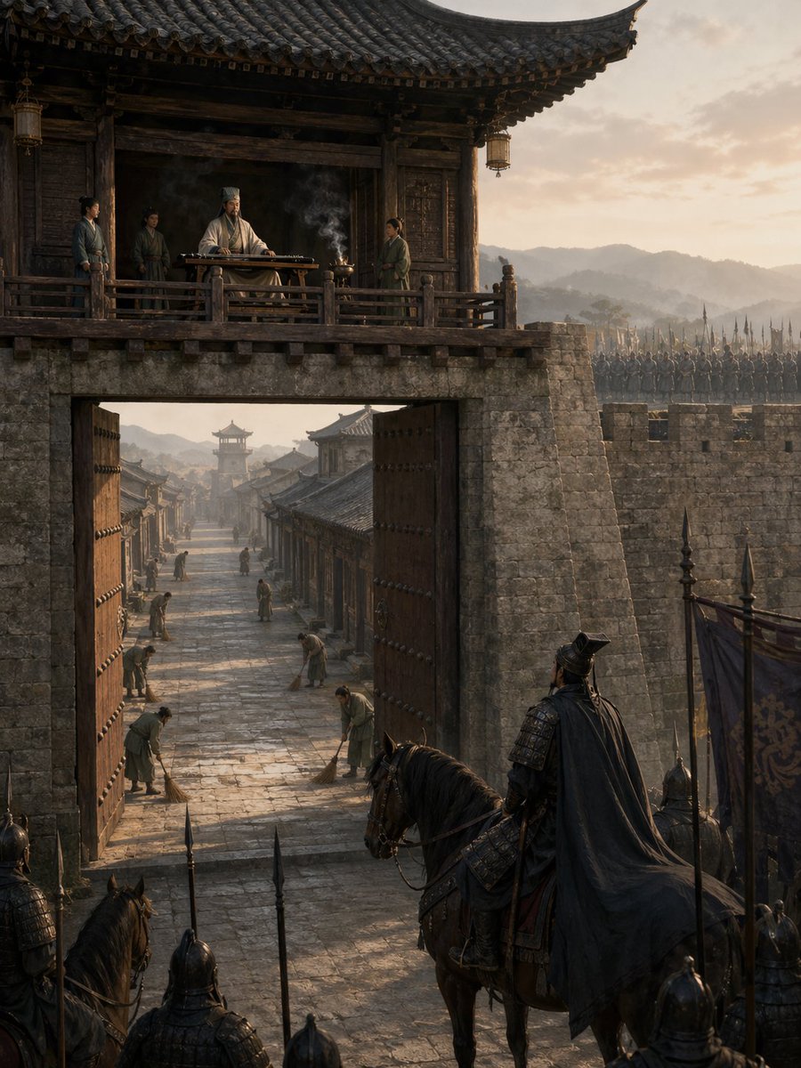 Empty Fort Strategy at the City Gate