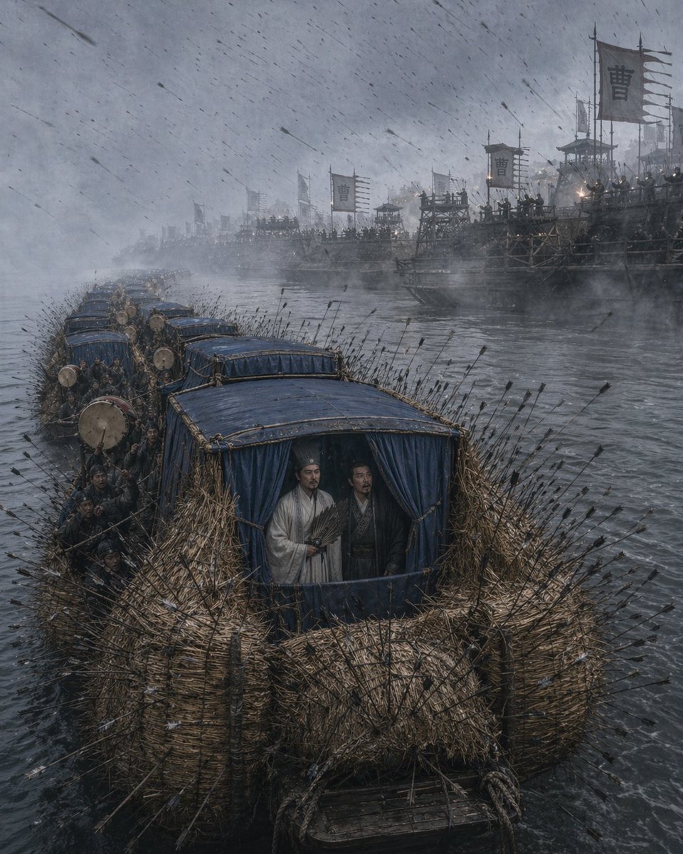 Borrowing Arrows with Straw Boats