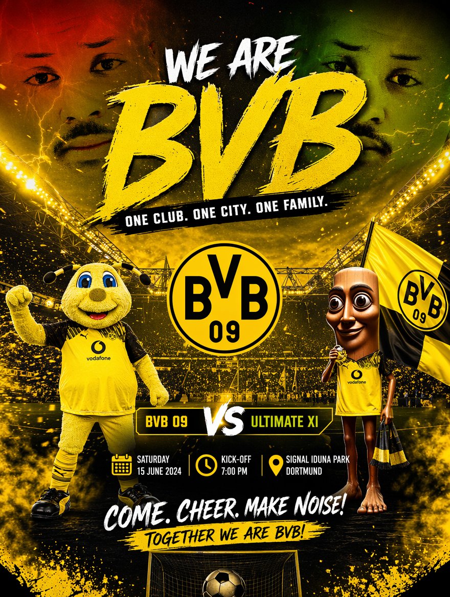Soccer Event Poster Redesign