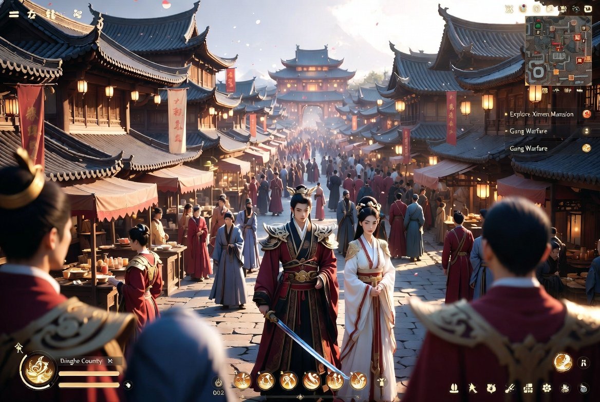 Ancient Chinese RPG Market Screenshot