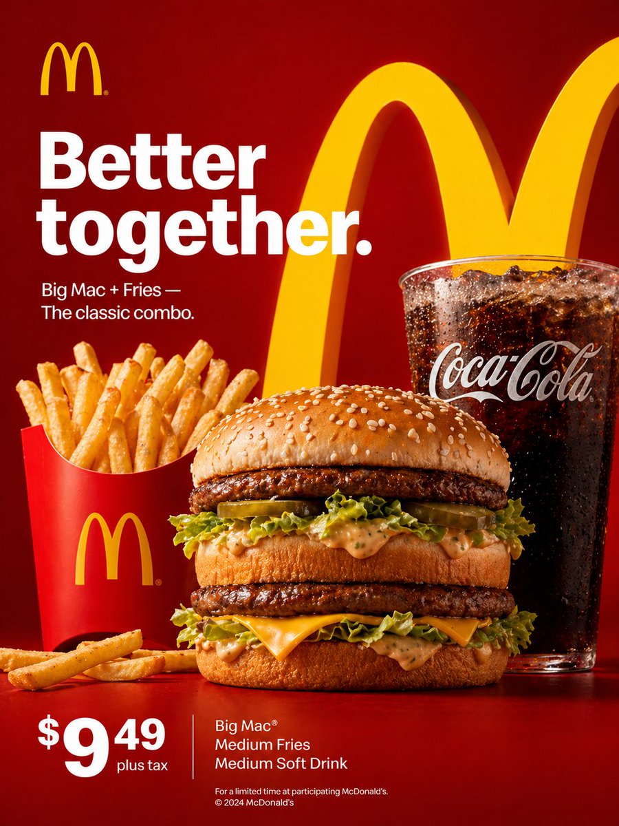 McDonald's Advertisement Prompt