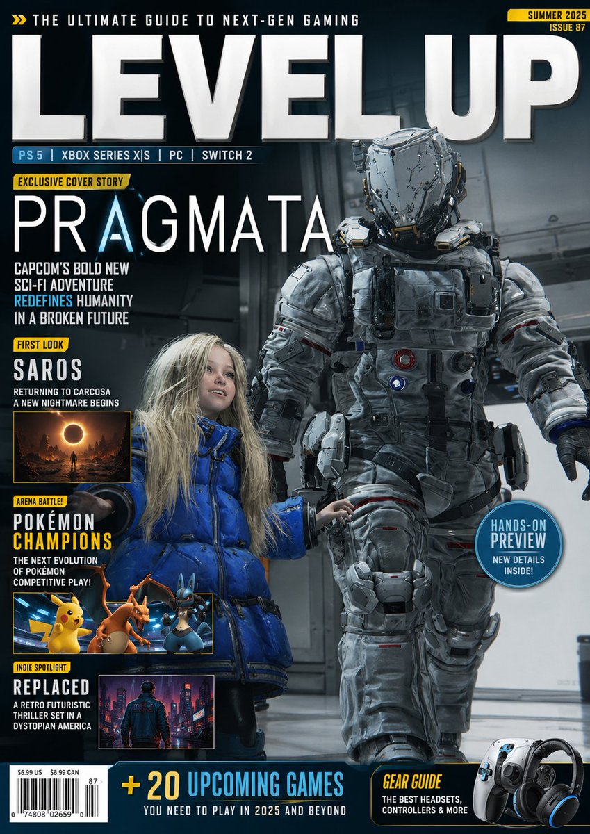 Video Game Magazine Cover
