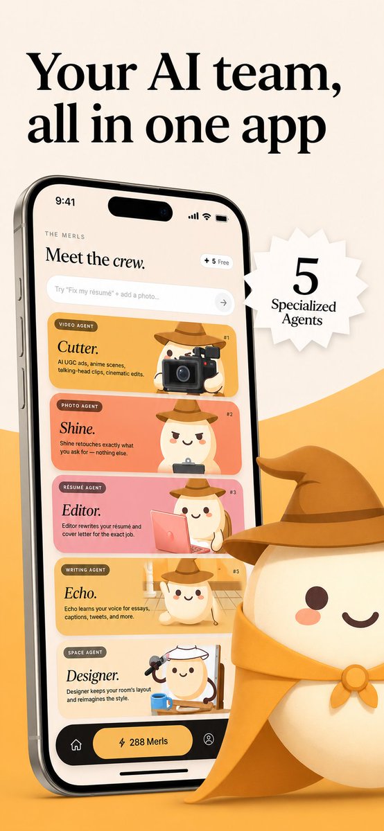 AI Team App Poster