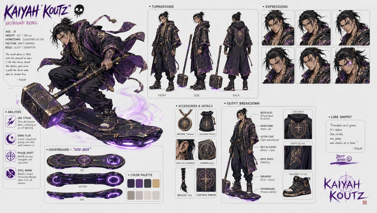 Character design refinement