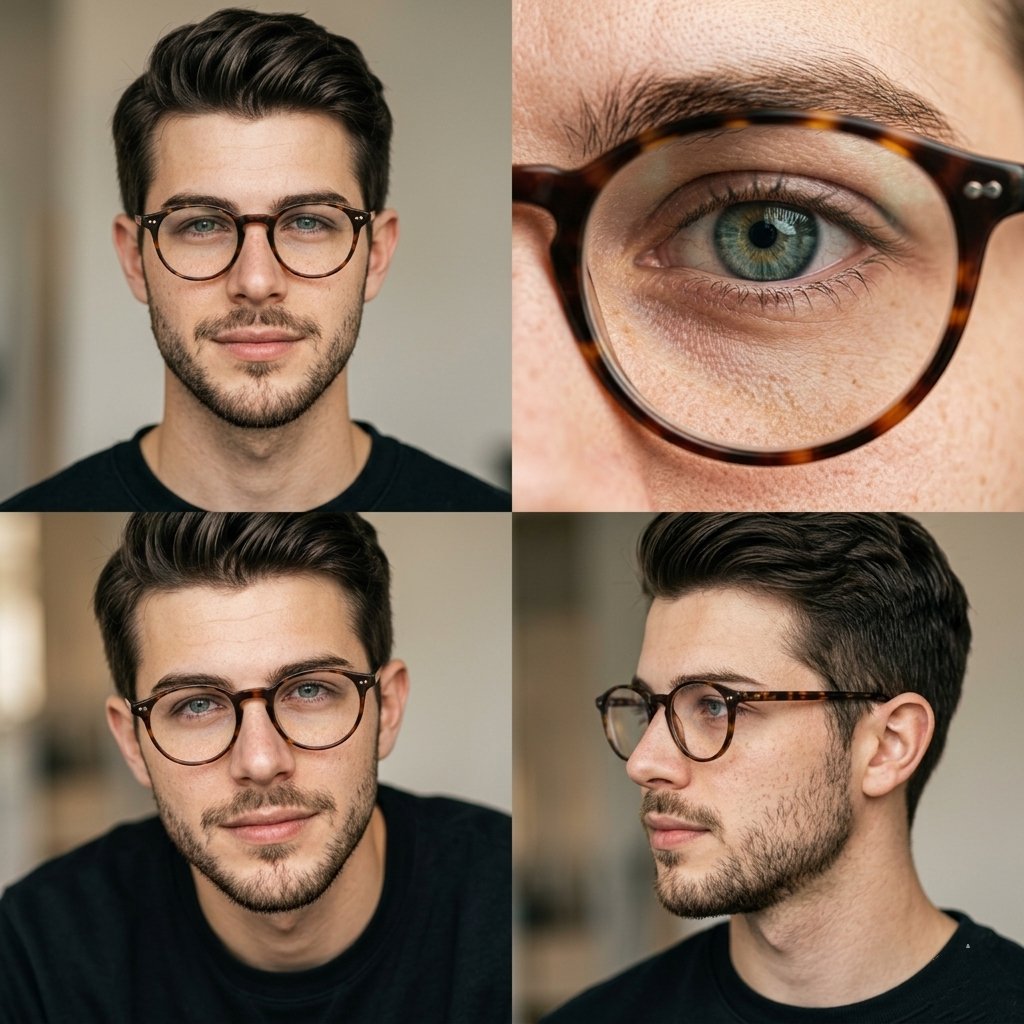 Editorial Portrait 2x2 Grid