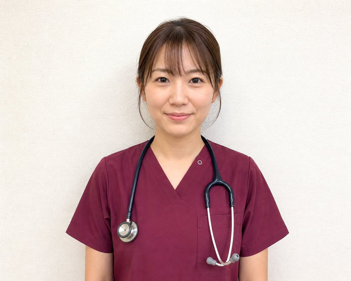 Nurse Portrait With Stethoscope