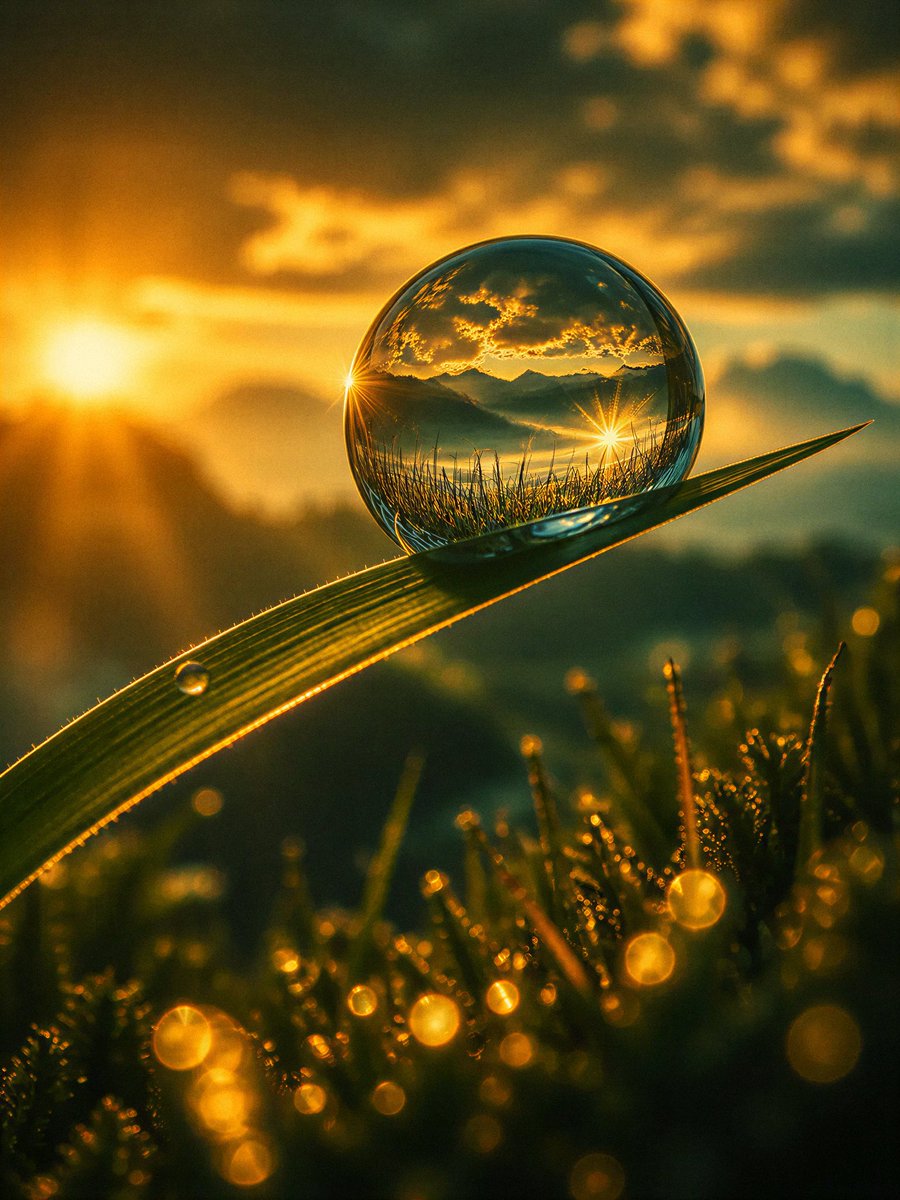 Macro Photography Prompt Template