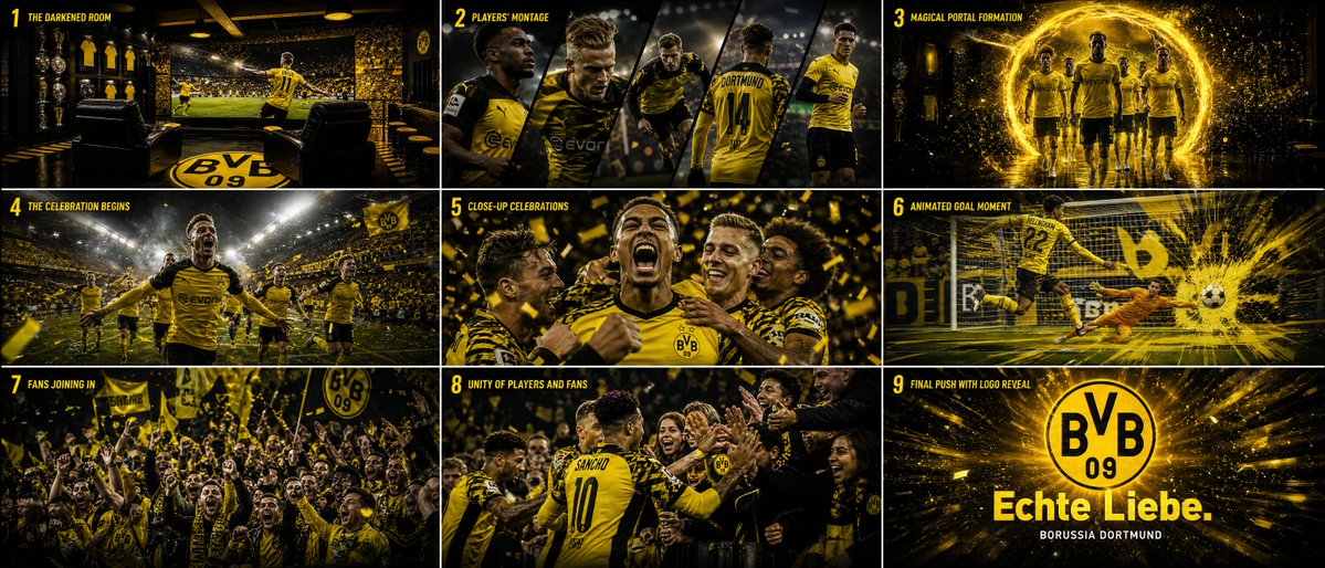Cinematic Sports Storyboard