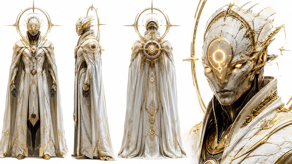 Sci-Fi Celestial Voyager Character Sheet