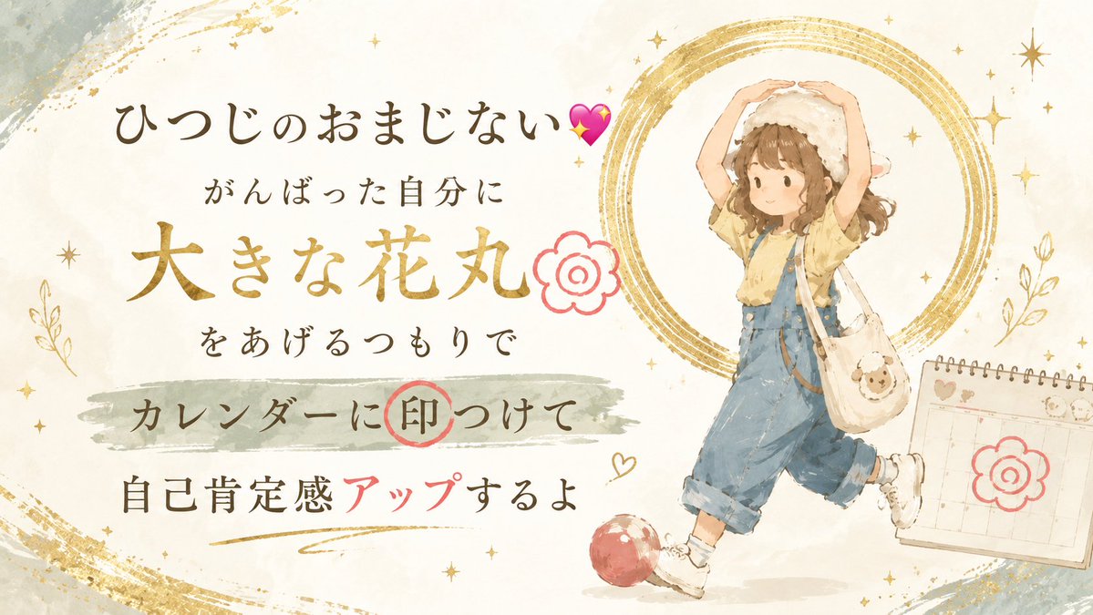 Japanese Self-Care Flower Mark Card