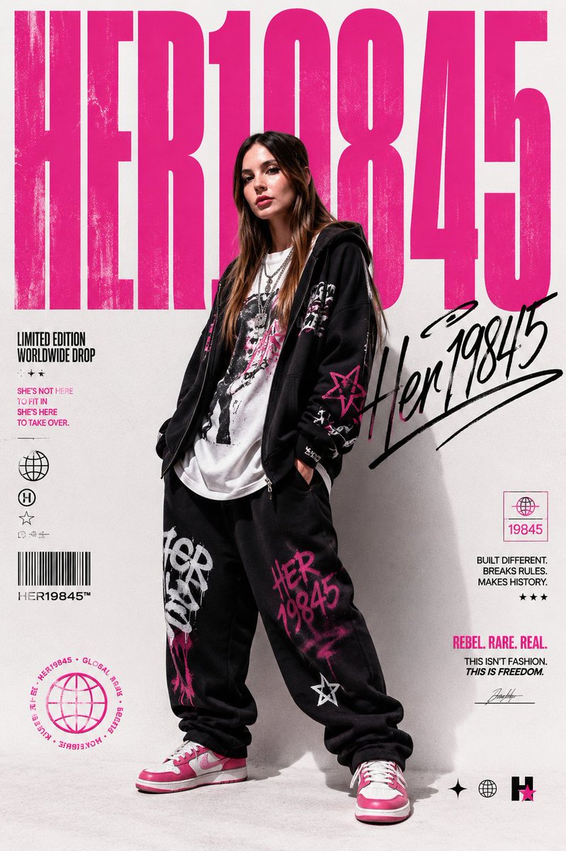 HER19845 Streetwear Drop Poster