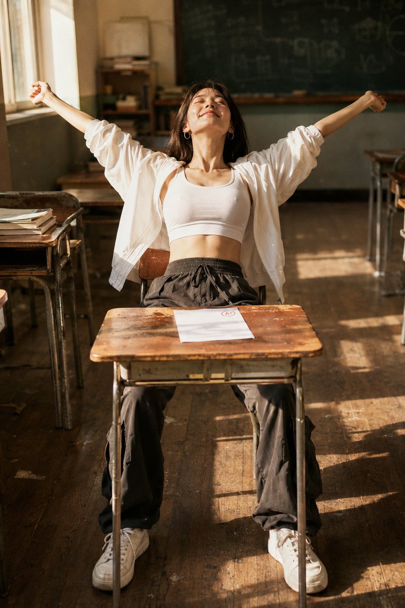 Uninhibited Stretch Classroom Portrait