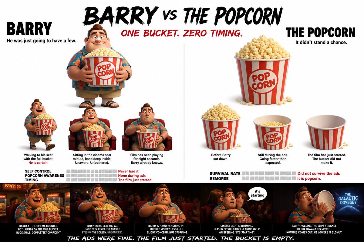 Pixar 3D Style Character Storyboard