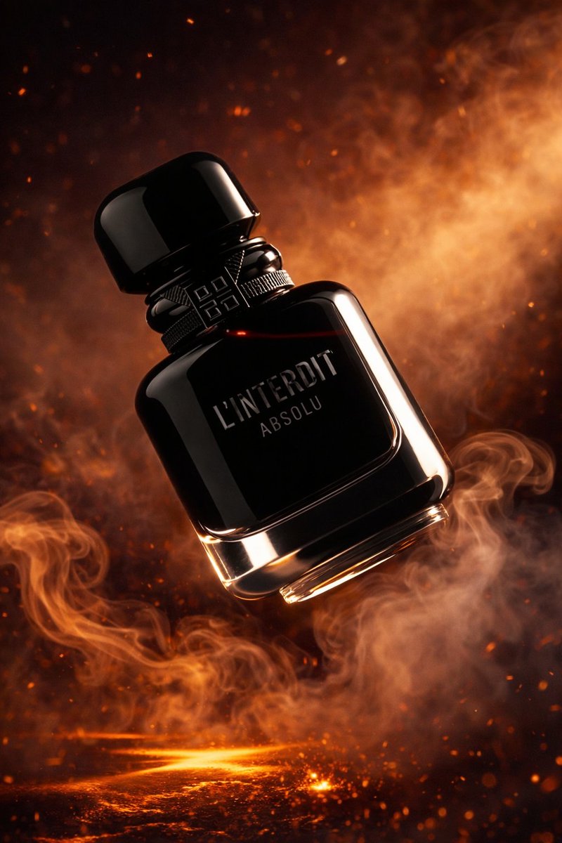 Luxury Perfume Bottle Product Shot