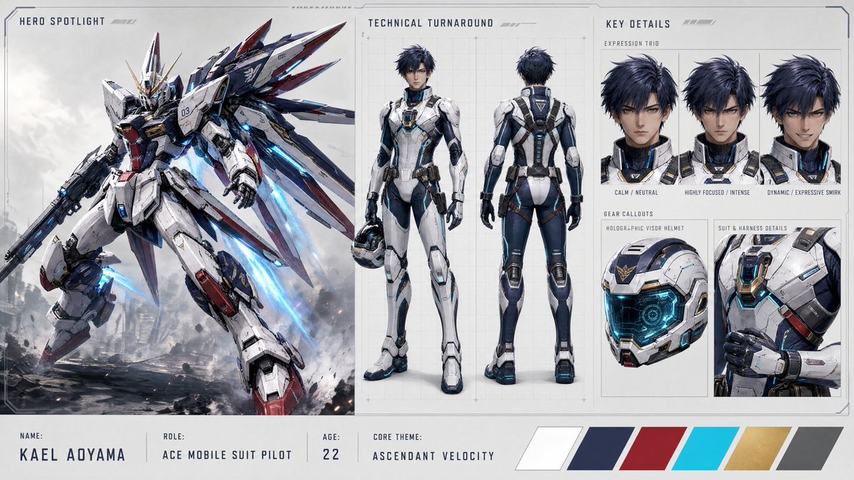 Mecha Character Concept Showcase