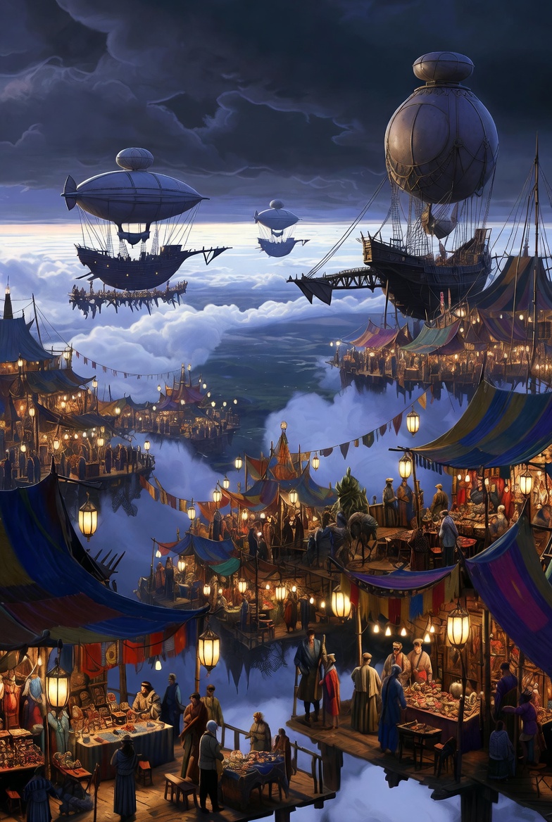 Floating Sky Night Market