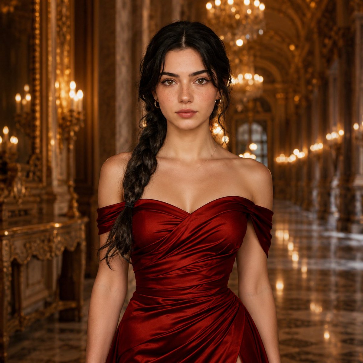 Luxurious Royal Palace Portrait