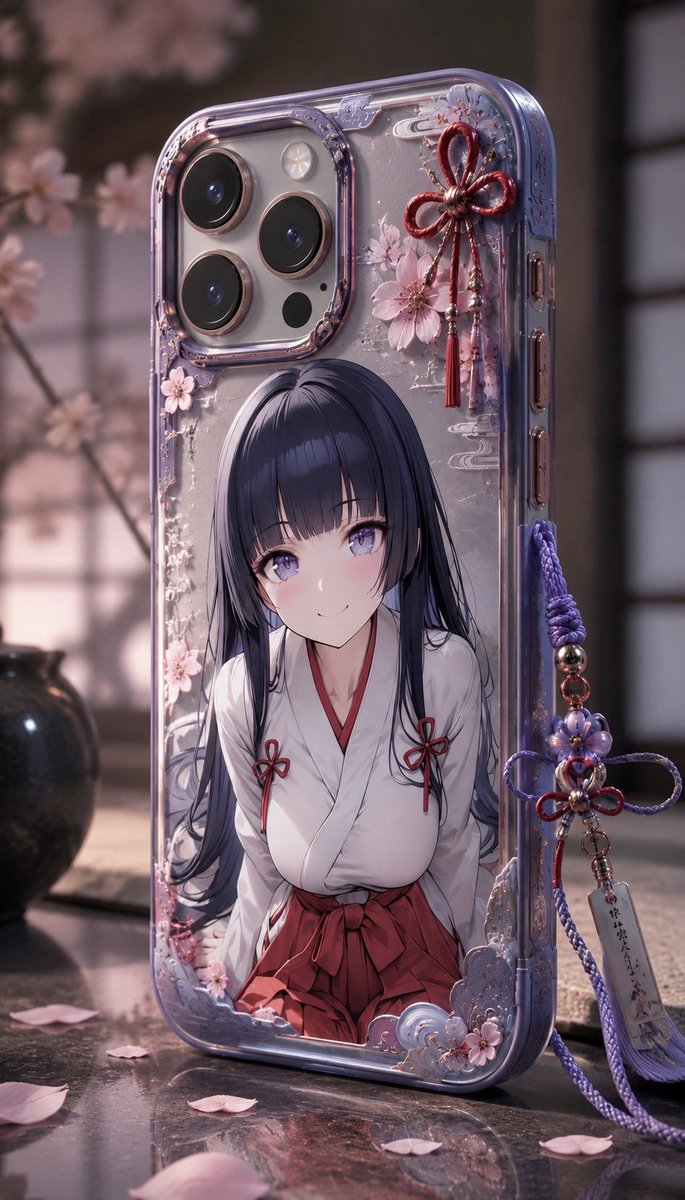 Anime Sakura Smartphone Case Product Shot