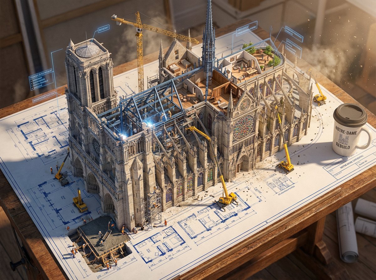 Blueprint to Living Construction Site