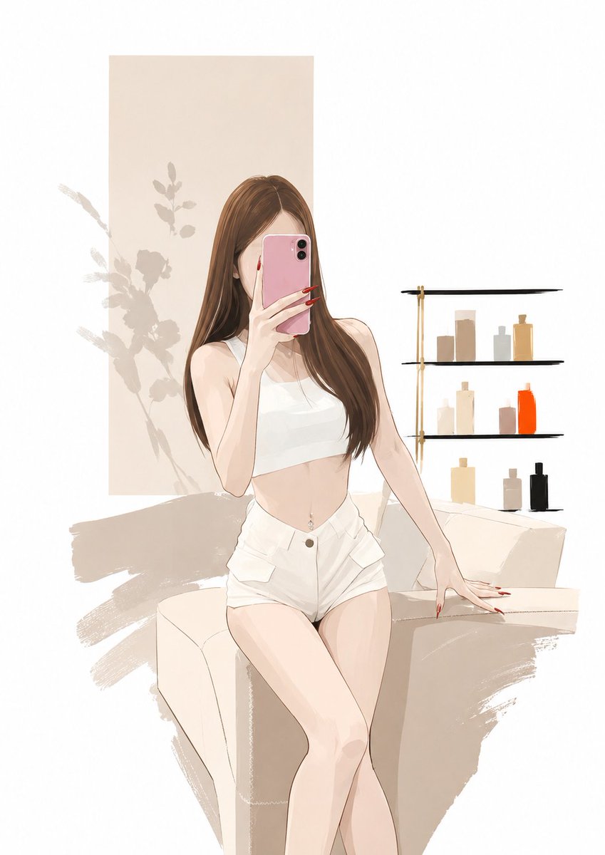 Photo to Minimalist Magazine Illustration