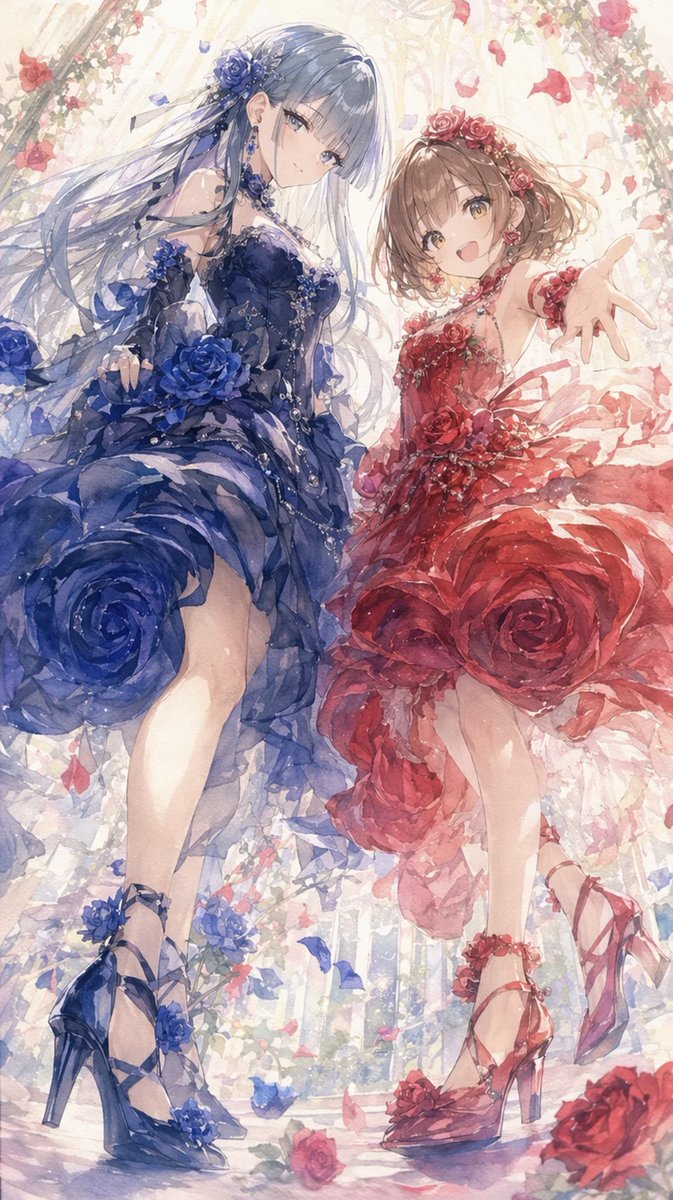 Rose Garden Anime Fashion Duo