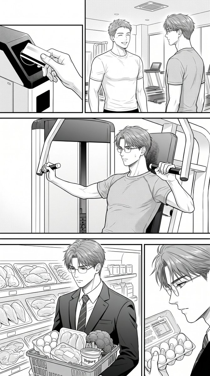 Anonymous Fitness Manga Page