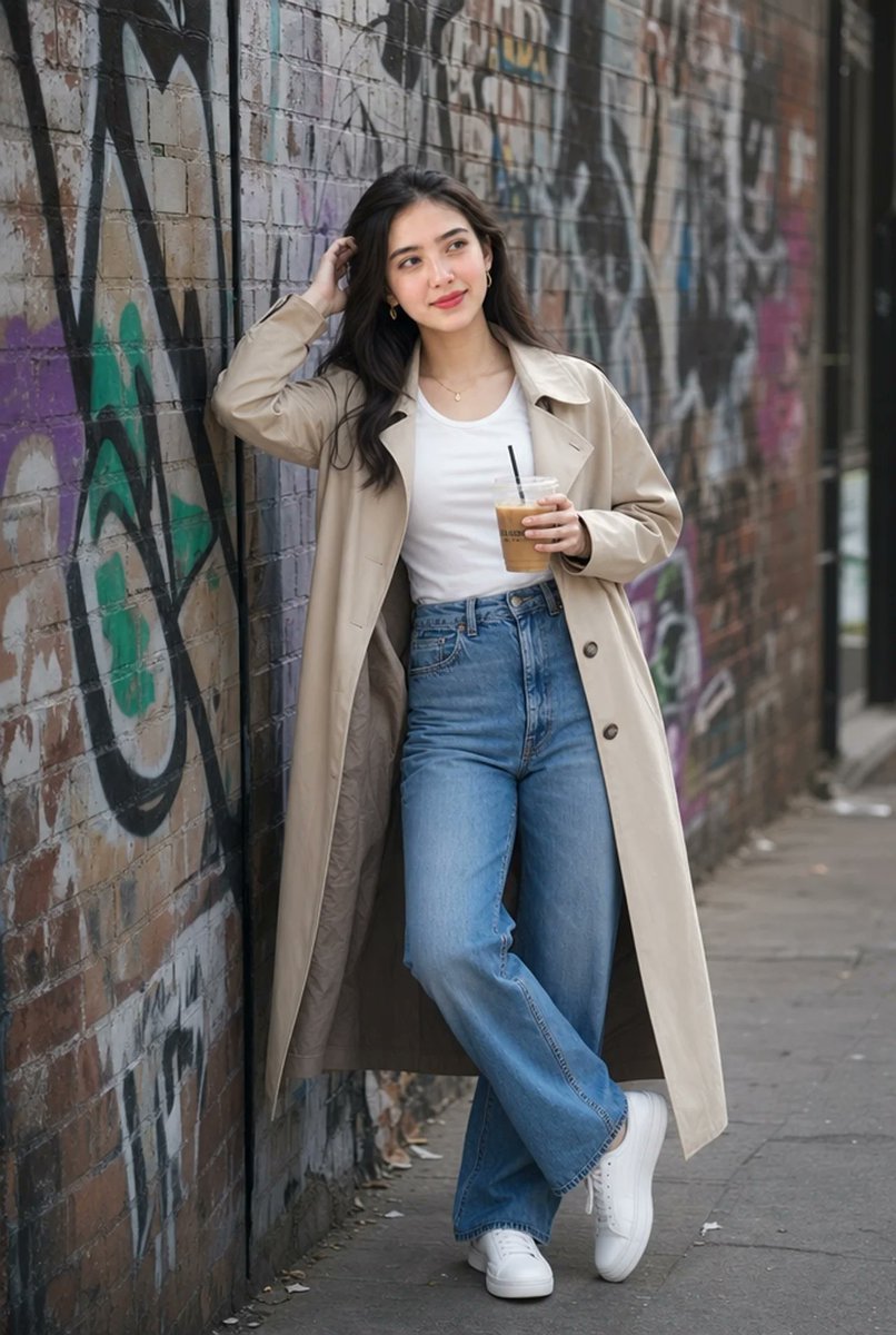Urban Iced Coffee Portrait