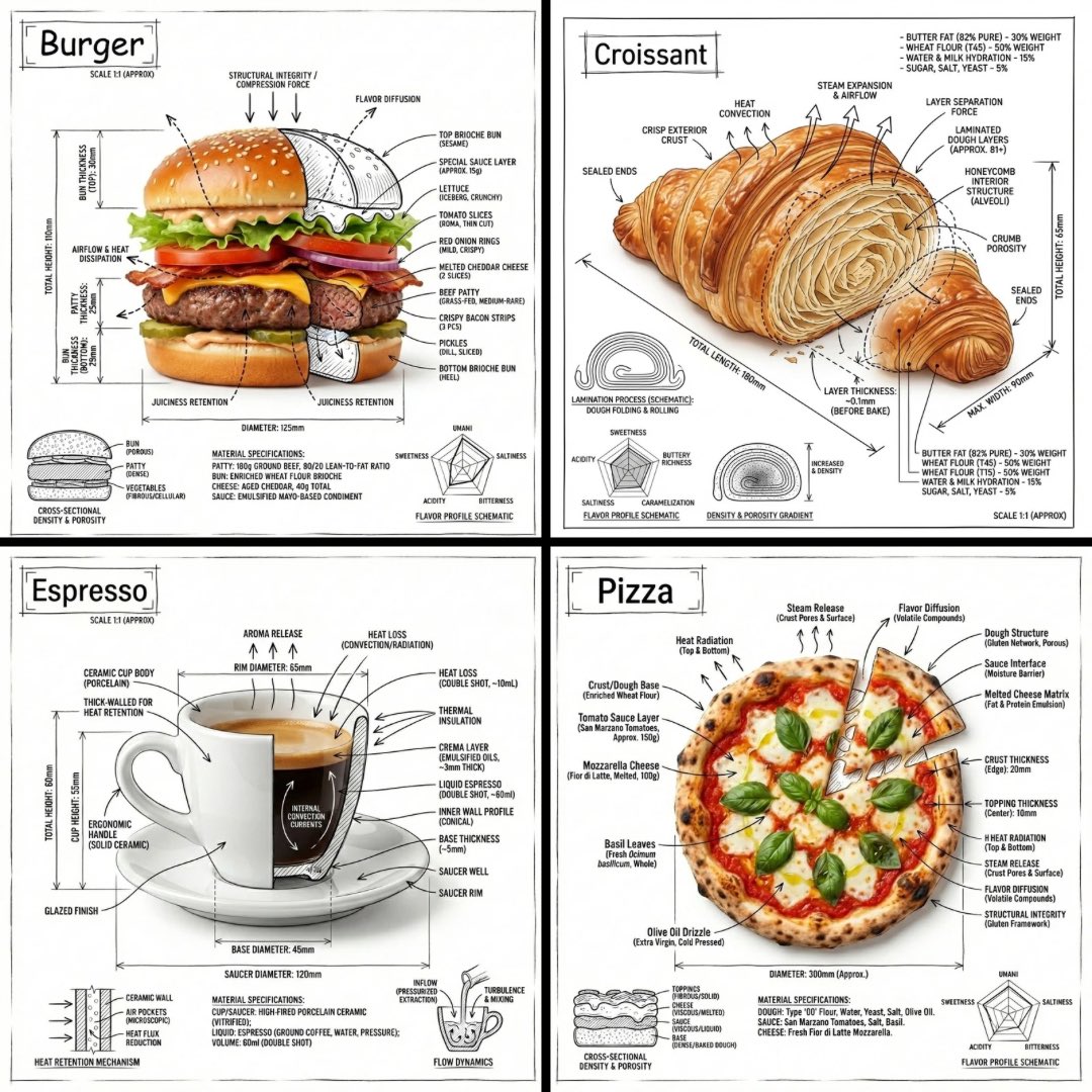 Technical Annotation Infographic Style