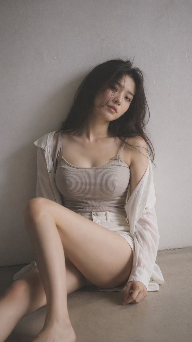 Editorial Portrait of a Korean Woman