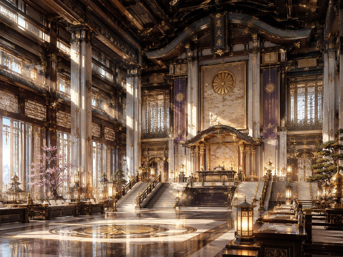 NeoNippon Imperial Throne Hall
