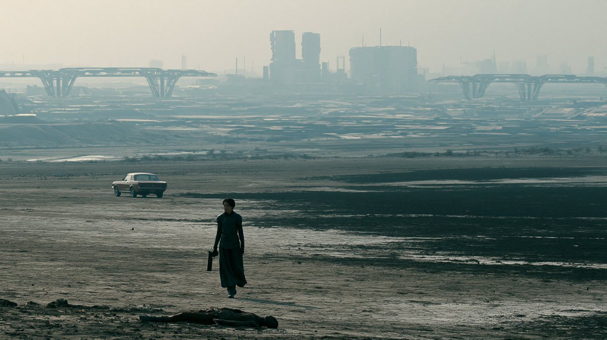 Dystopian Sci-Fi Wasteland Film Still