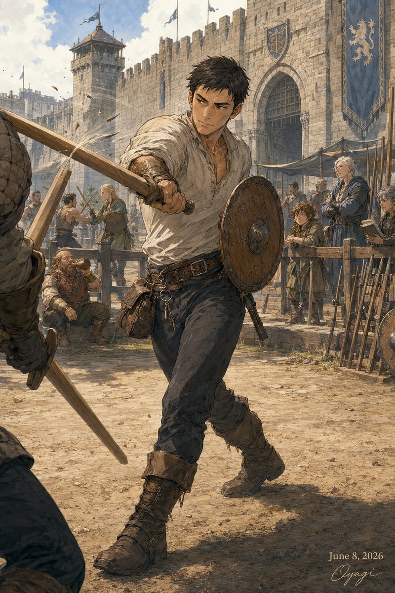 Medieval Fortress Training Yard