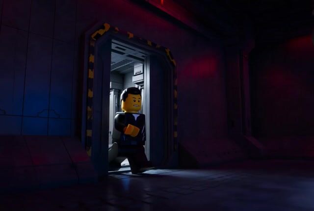 LEGO Elon Musk as Iron Man Suit-Up Scene