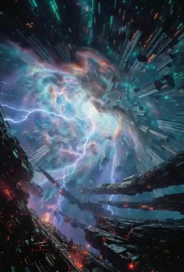 Colossal multi-style cinematic poster video prompt