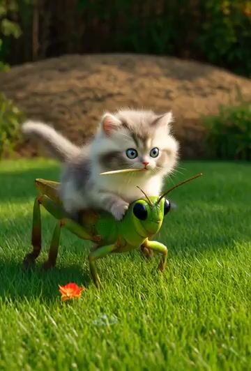 Epic kitten fantasy adventure