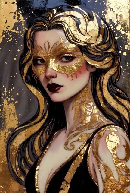 Dramatic fantasy portrait video