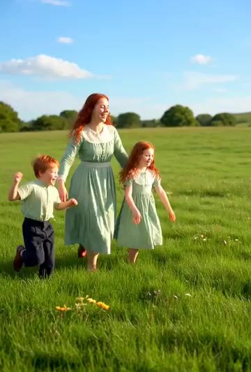 Irish Dance in a Glistening Field