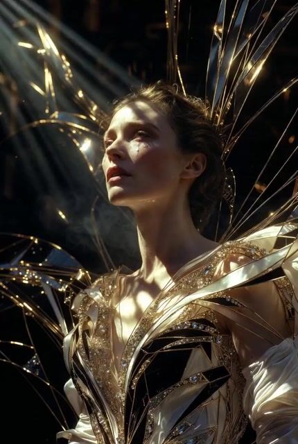 Grok Imagine Prompt: Ultra Luxurious Art Deco Imperial Opera Scene