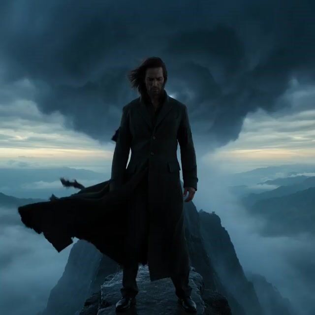 10-second epic cinematic storm video prompt