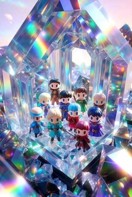 Chibi Heroes in Crystal Palace