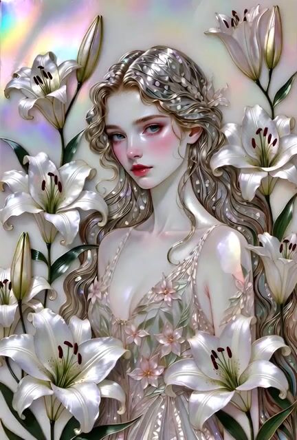 Hyper-Detailed Fantasy Portrait of an Ethereal Woman